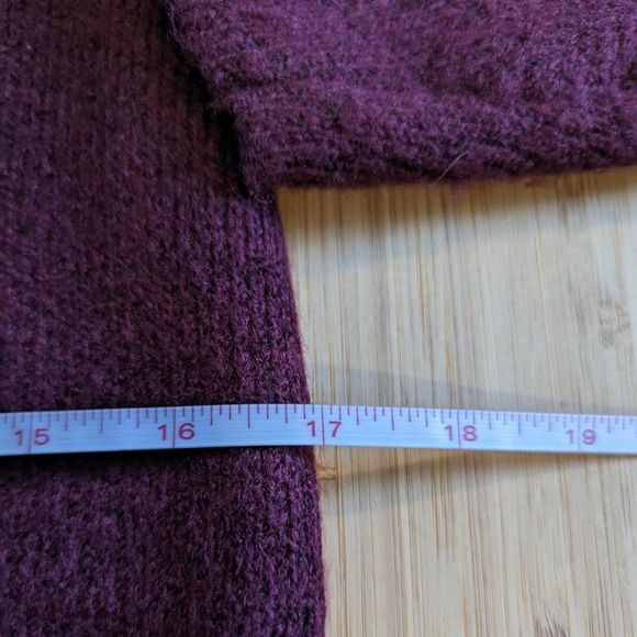 Ricki's Single Button Cowl Neck Long Sleeve Cardigan Long Sleeve Size XS - Picture 8 of 11